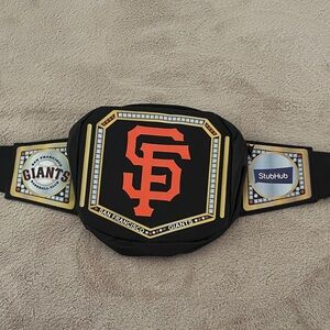 San Francisco Giants Black and Orange Belt Bag